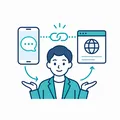 LINE×Web一体支援